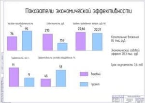 Показатели экономической эффективности проекта (А1)