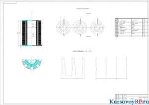 Чертеж крепление обмоток ТМ400/15,5 (формат А1)