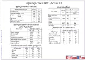 Чертёж характеристики КФХ (формат А1)