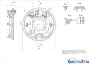 Тормозной барабан автомобиля ГАЗ 2410