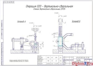 Чертёж наладок технологических (формат А2)