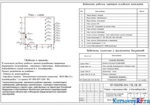 Чертеж общих данных (начало) отопительной котельной мощностью 58,15 МВт