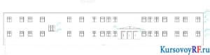 Фасад в осях 1-11