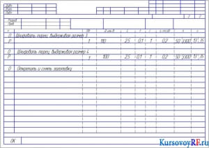 Операционная карта 040.02