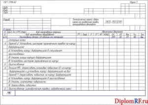 Карта операционная № 1 (формат А4х11)