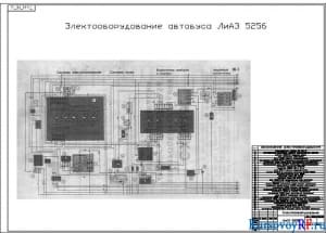 Электооборудование автобуса ЛиАЗ 5256