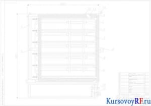 Чертеж шкафа жарочного электрического ШЖЭ-0,85