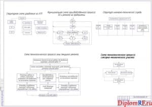 Чертёж схем организационных (формат А1)