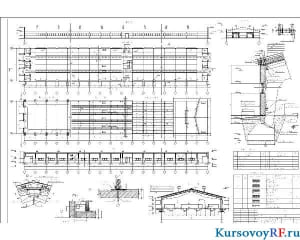 Чертеж план корпуса