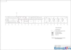 План расположения оборудования корпуса 707