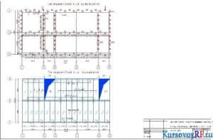 Конструктивные планы фундаментов и перекрытий