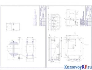Чертеж трансформатор и корпус А2х2