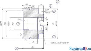 Разработка развертки насадкой 120Н9/120Р7