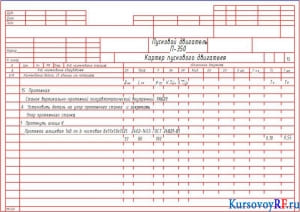 Технологическая карта