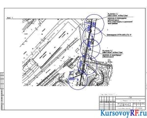 Чертеж стройгенплан (внешнее электроснабжение) 