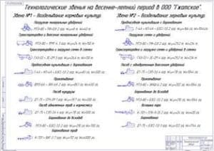 Технологические звенья (ф.А1)