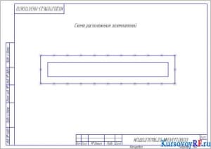 Схема расположения заземлителей