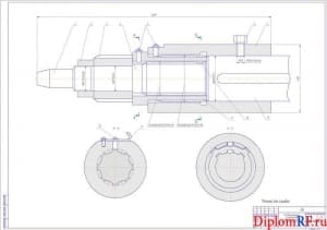 Чертеж соединительного устройства (формат А1)