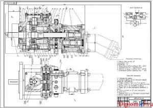 Чертеж агрегата насосного лист 1(формат А1)
