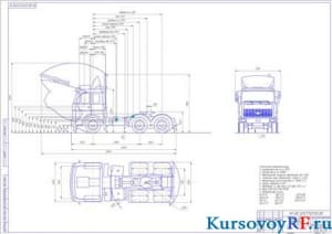 Общий вид автомобиля МАЗ-64229