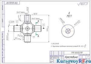 Крестовина (формат А3)