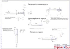 Чертеж технологического процесса (формат А1)