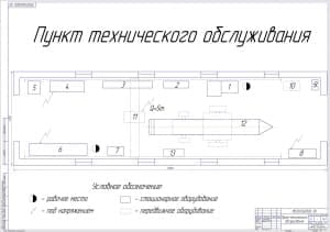 Пункт технического обслуживания  (А1) 