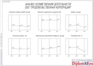 Схема анализ хозяйственной деятельности (формат А1)
