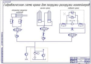 Гидравлическая схема (А1)