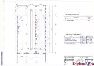 Чертеж корпуса ТР автомобилей грузовых существующего (формат А2)