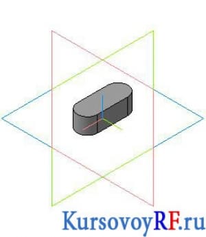 Чертеж деталь 9 шпонка (3D)