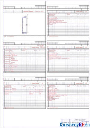 Карты технологического процесса восстановления тормозного барабана