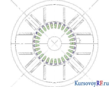 Чертёж якоря  