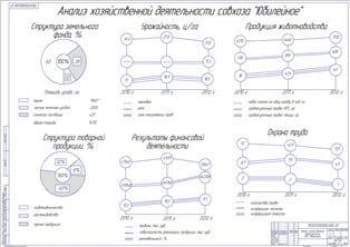 Анализ хозяйственной деятельности (формат А1)
