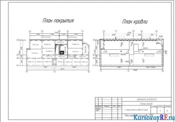 План покрытия, план кровли