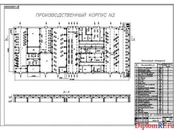 Схема производственный корпус (формат А1)