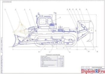 Разработка бульдозера-рыхлителя на базе тракторе Т-330