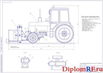 Разработка плужно-роторного снегоочистителя на базе трактора МТЗ-1025