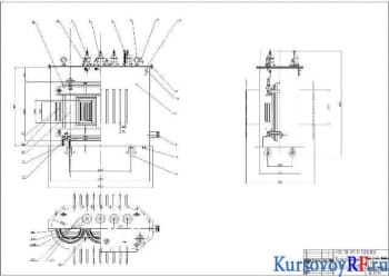 Проектный курсовой расчёт силового понижающего трансформатора согласно техническим требованиям