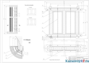 Чертеж обмотки и остов трансформатора (формат А1 )