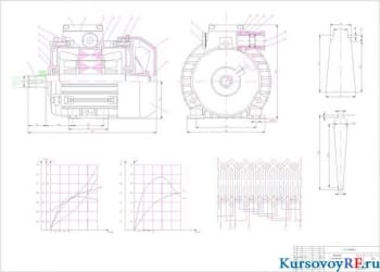 Курсовое проектирование двигателя с короткозамкнутым ротором