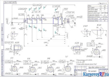 КПП ЯМЗ 238П: курсовое исследование, проектирование, расчет и чертежи