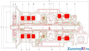 Расчет гидропередачи автоматической коробки передач VOITH 864.3 автобуса