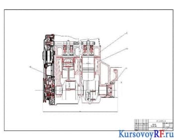 Курсовое конструирование четырехтактного бензинового двигателя легковому автомобилю
