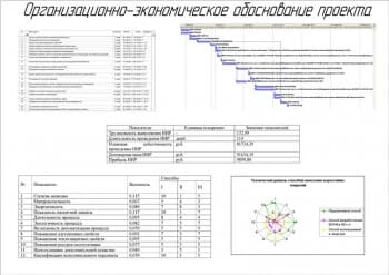 12.	Чертеж организационно-экономическое обоснование проекта 