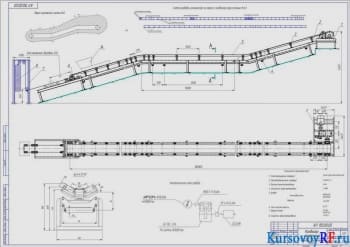 Конструирование и расчет ленточного конвейера с расчетом основных параметров