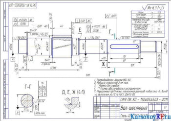 Разработка проекта привода цепного конвейера с двухступенчатым цилиндрическим редуктором