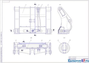 Чертеж сборочный рамы