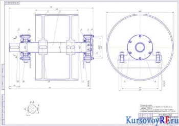 Курсовое проектирование и расчет элеватора ковшового