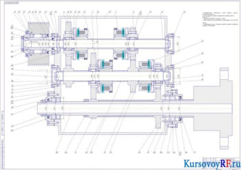 Разработка переборной коробки станка